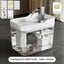 Automatic cat water fountain with filter, USB-powered, anti-dry & circular filtration. - Korvel