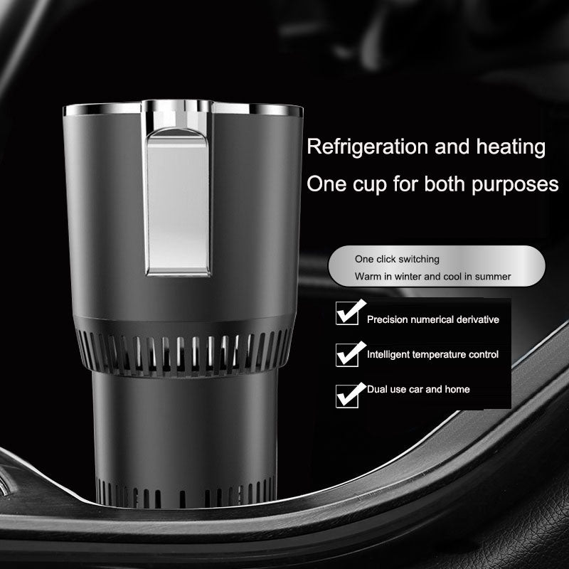 Intelligent Dual-Purpose Car and Home Cooling Cup