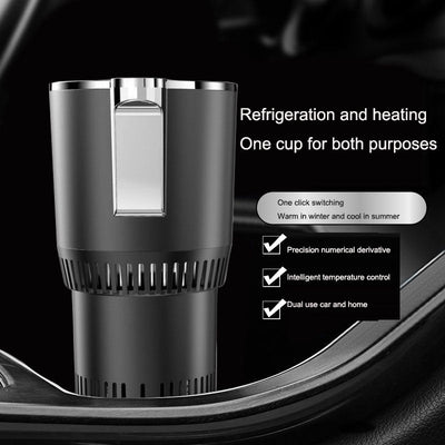Intelligent Dual-Purpose Car and Home Cooling Cup