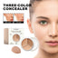 Three-Color Concealer for Flawless Skin