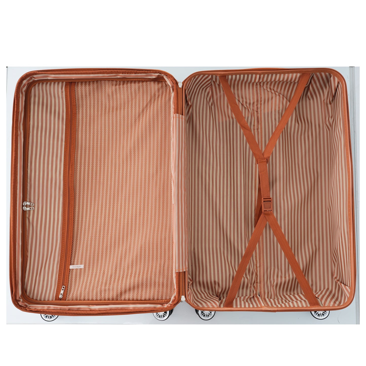 Juego de Maletas Duras Premium - 3 Piezas con Ruedas Giratorias