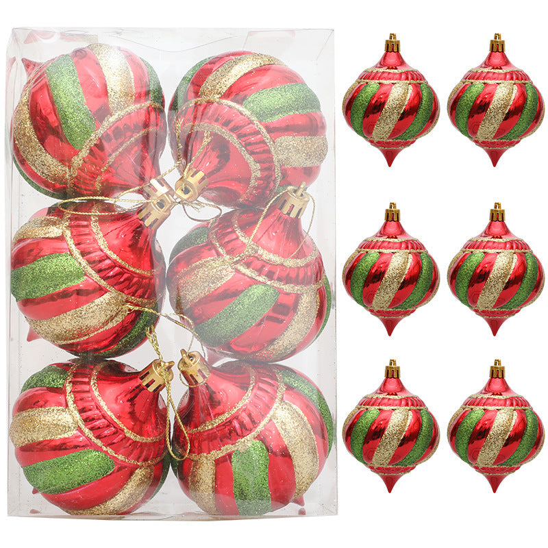 Adorno de Navidad en Forma de Cono Espiral