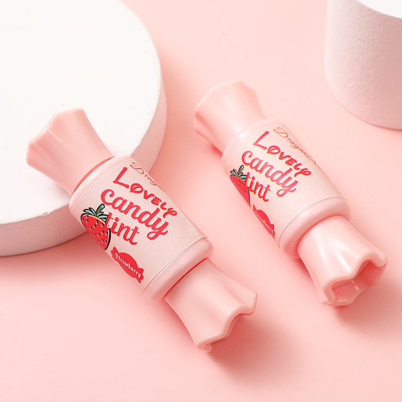 Dragonranee Mirror Pink Candy Lip Glaze Female Student Models Cute Waterproof Lipstick Dyed Lip Liquid - Korvel