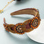 Fashion New Baroque Style Retro Broadside Headband Trendy Street Photography Hair Accessories - Korvel