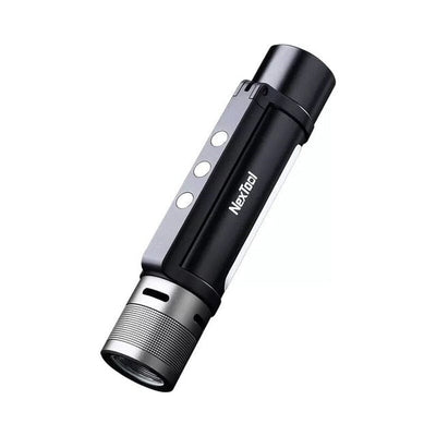 NEXTOOL 6-in-1 1000lm Dual-light Zoomable Alarm Flashlight USB-C Rechargeable Mobile Power Bank Camping Work Light - Korvel