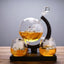 Creative Globe Decanter Set - Korvel