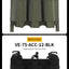 Outdoor 5.56 Triple Magazine Pouches Tactical Pouch Molle Mag Pouch for Hunting Vest - Korvel