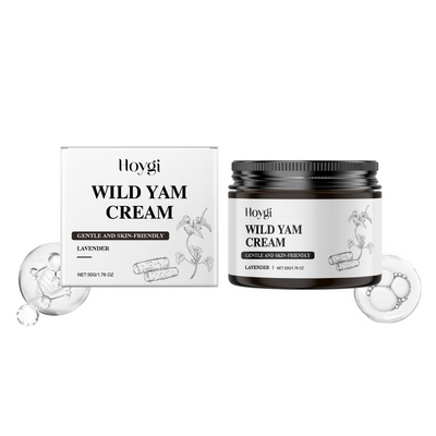 Crème d'équilibre au yam sauvage pour l'hydratation de la peau délicate