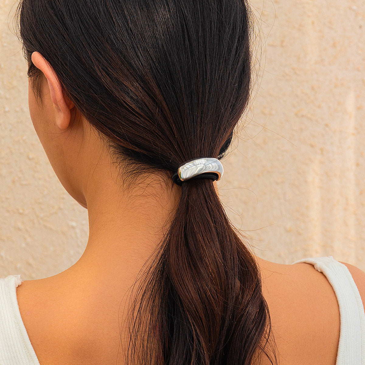 Elegant Alloy Concave-Convex Hair Clip
