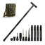 Climbing Stick Multi-Function Sickle Harpoon T-Shaped Four Section Stick Six Section Stick With Knife Tool Vehicle Outdoor Supplies - Korvel
