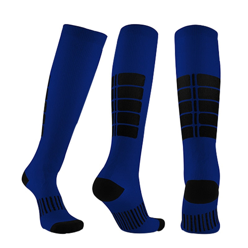Compression Stocking Anti-slip Best for Basketball Football Outdoor Running  Socks Women Men Travel Compression Socks - Korvel
