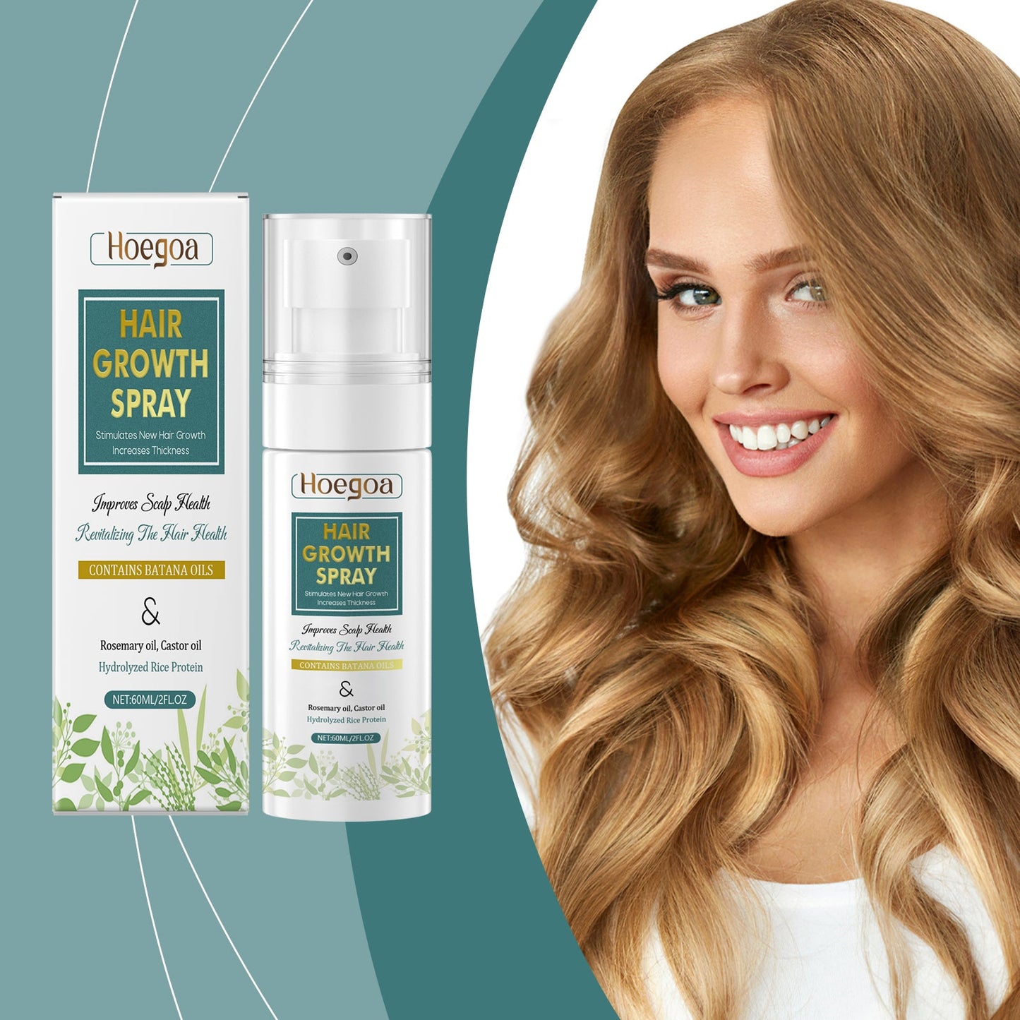 Spray capillaire nourrissant pour l'hydratation et la force