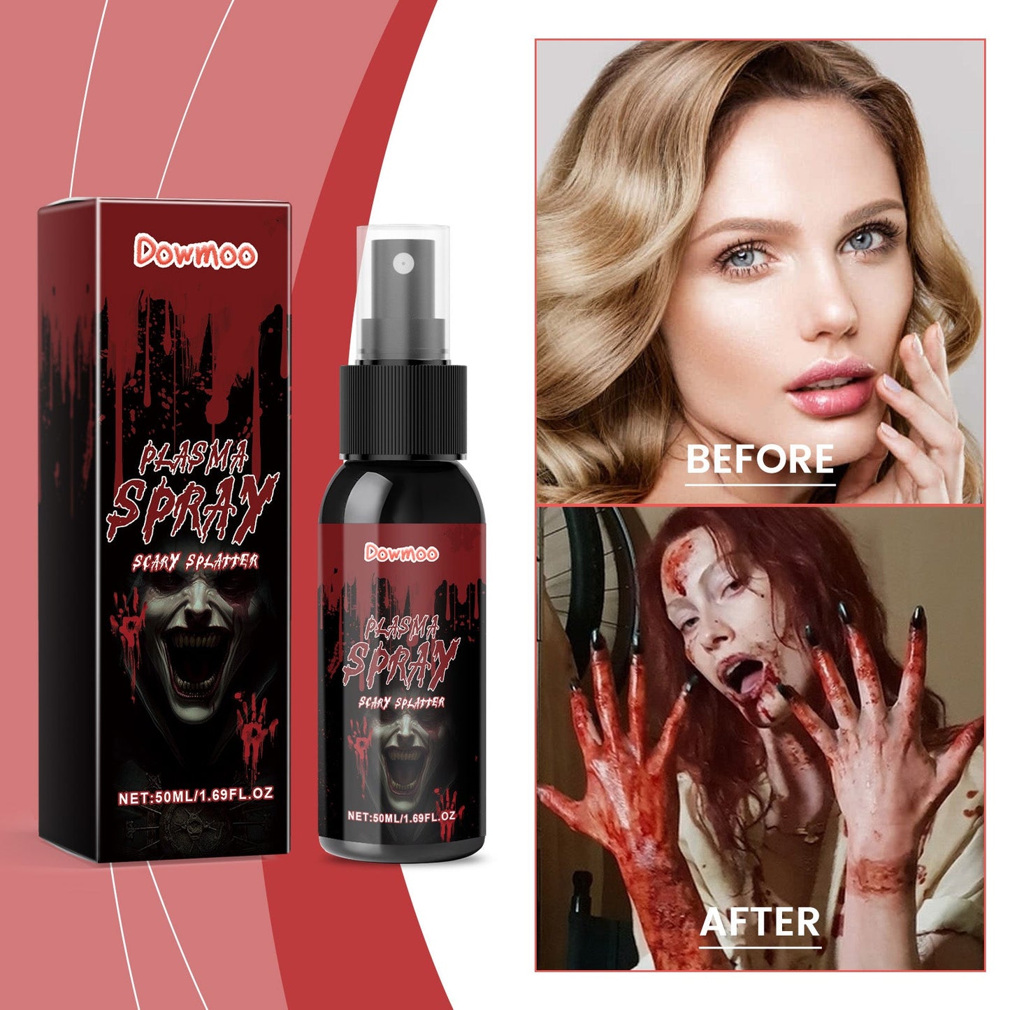 Realistic Halloween Plasma Spray for Costume Effects