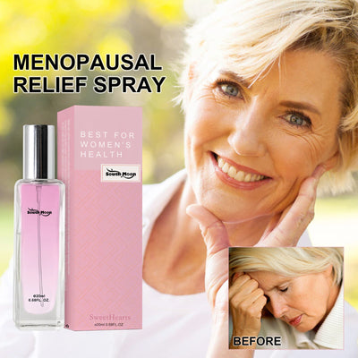 Menopausal Relief Spray, Regulate Mood To Reduce Female Menopause Physical And Mental Fatigue Spray - Korvel