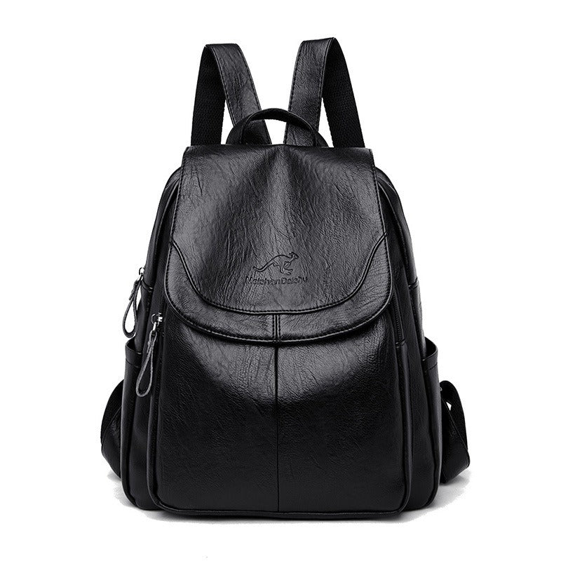 Backpack Women's Fashionable Travel Bag Trendy College Student Backpack - Korvel