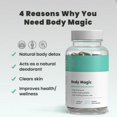 Chlorophyll Capsules Body Magic Capsules GMP Chlorophyll Capsules - Korvel