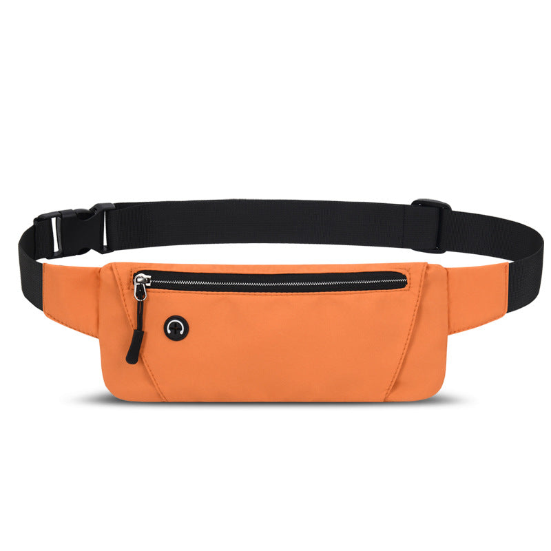 Outdoor mobile phone sports waist bag fitness men's and women's running waist bag waterproof storage close fitting sports cycling invisible manufacturer - Korvel