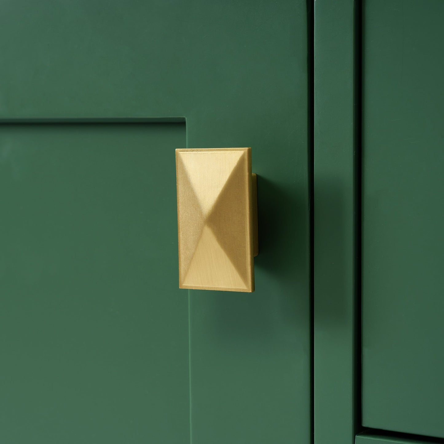 30-Inch Green Bathroom Vanity with Ceramic Sink