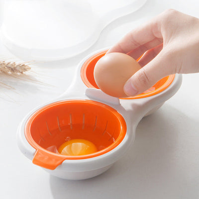 Mini Twin Egg Boiler - Double Layer Kitchen Gadget