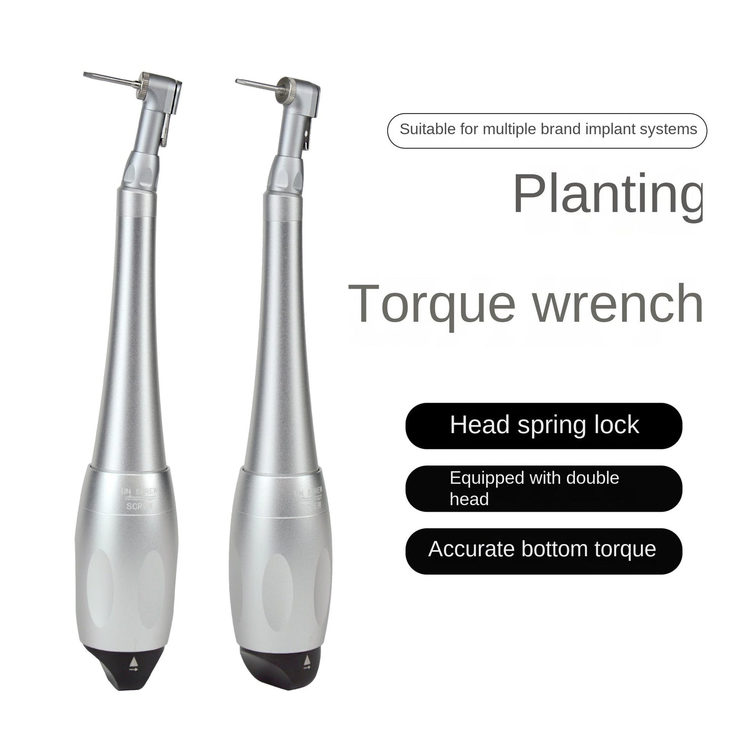 Dental implant torque wrench oral implant implant universal tool extraoral screwdriver bit screw rod - Korvel
