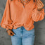 Half Snap Long Sleeve Sweatshirt