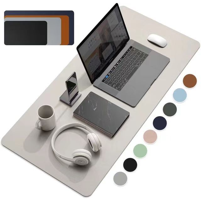 Alfombrilla Protectora de Escritorio de PU Grande - 60x30cm