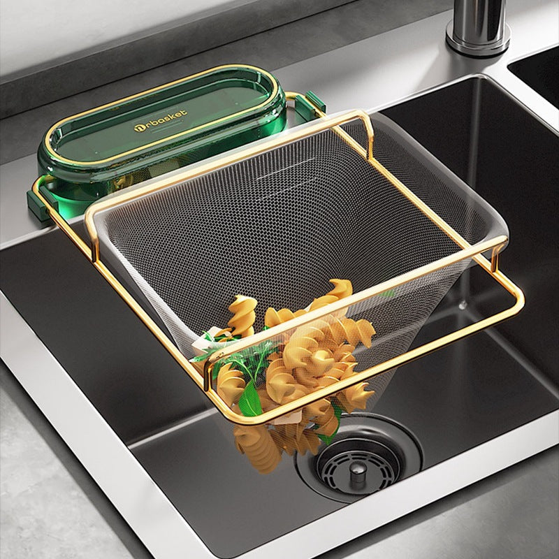 Kitchen Disposable Filter Garbage Drain Mesh Rack Leftovers Household Drain Sink Filter Mesh Rack - Korvel