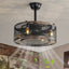 20 inch Caged Ceiling Fan with Lights - Korvel