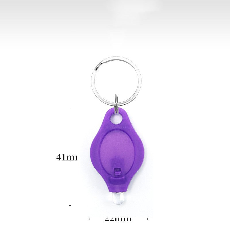 Gift key light electronic light illuminated keychain mini turtle light gift light LED keychain light pet light - Korvel