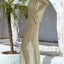 Openwork Backless Flare Sleeve Cover-Up Dress