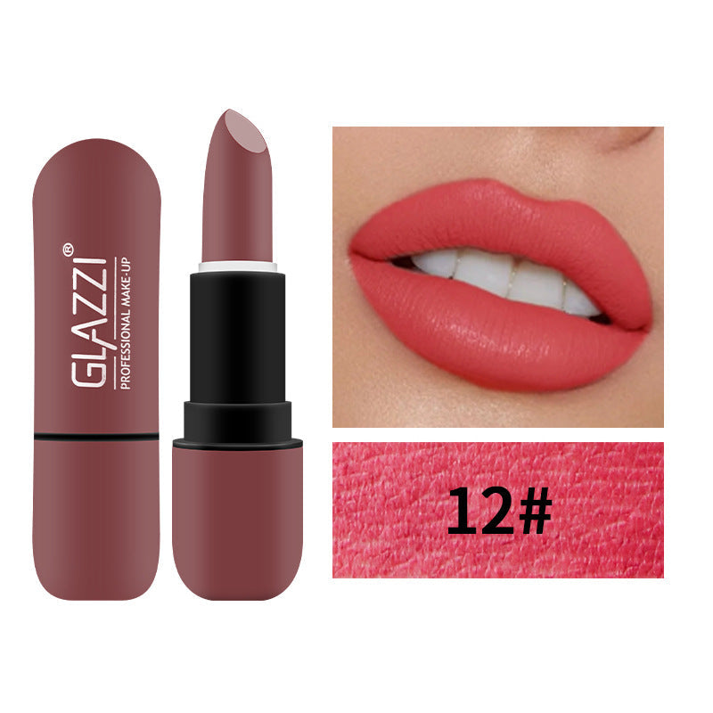 Velvet Air New Capsule Not Easy to Fall Out Lipstick Portable Matte Matte Flame Lipstick - Korvel
