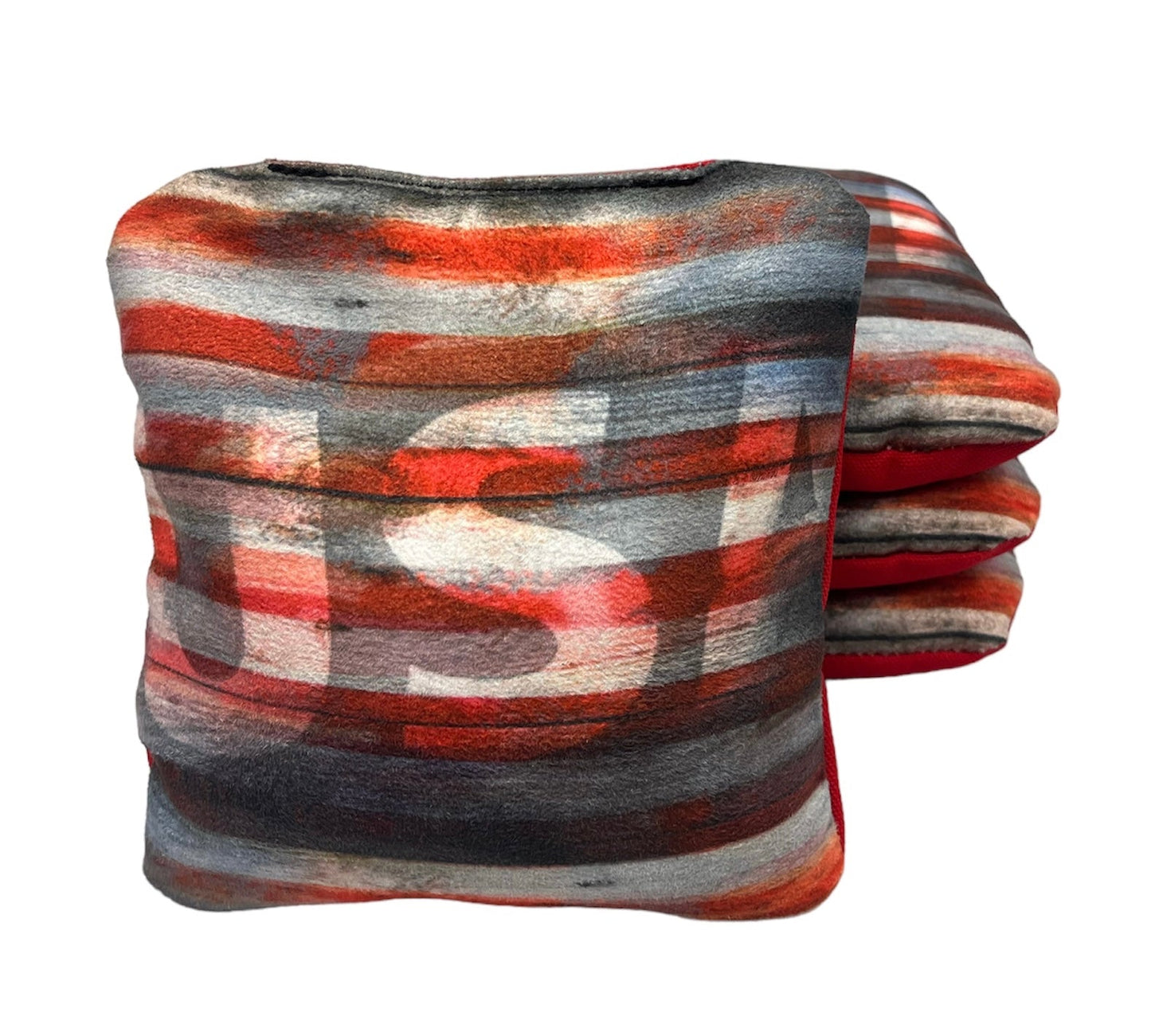 Premium USA Flag Slick & Stick Cornhole Bags - Korvel
