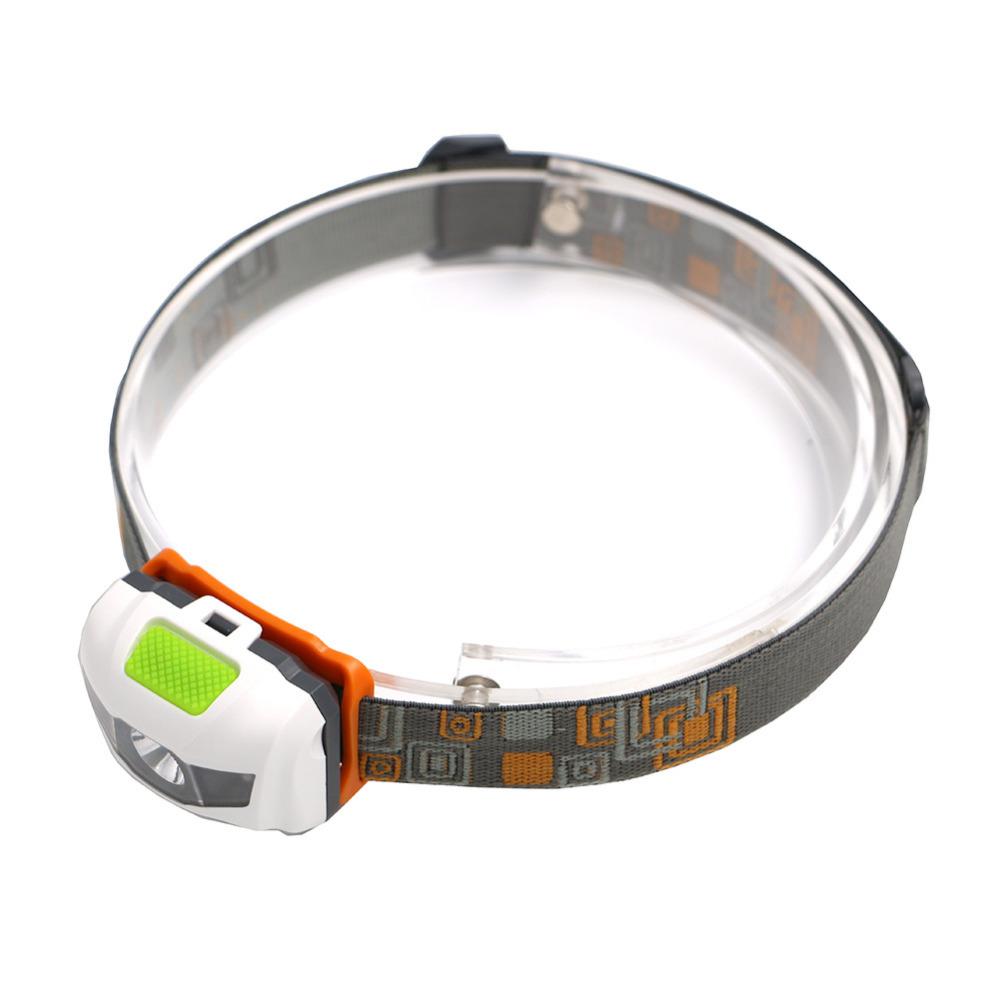 R3 + 2LED 800 Lumens 4 Modes Mini Headlamp Outdoor Headlight Waterproof  Lantern Use AAA Battery - Korvel