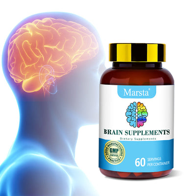 Brain Health Vitamin Capsules Brain Supplements Capsules - Korvel