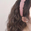 Plaid Bow Wide Headband - Korvel