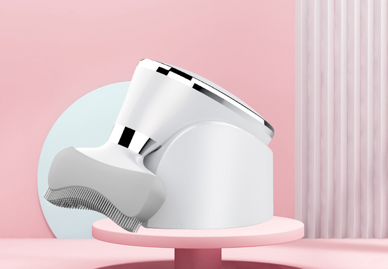 New neck beauty vibration massage neck line instrument, small iron lifting and tightening neck, facial color light introduction beauty instrument - Korvel