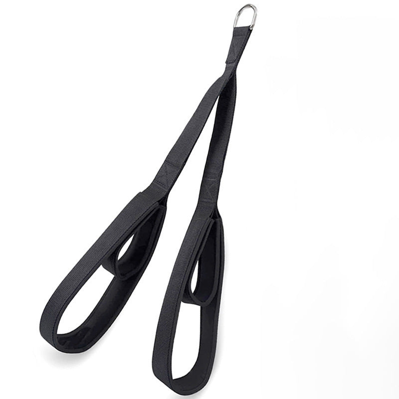 Gym Arm Two Head Three Head Equipment Muscle Rope Muscle Exercise Pulling Down Double Head Tension Accessories Pulling Rope - Korvel