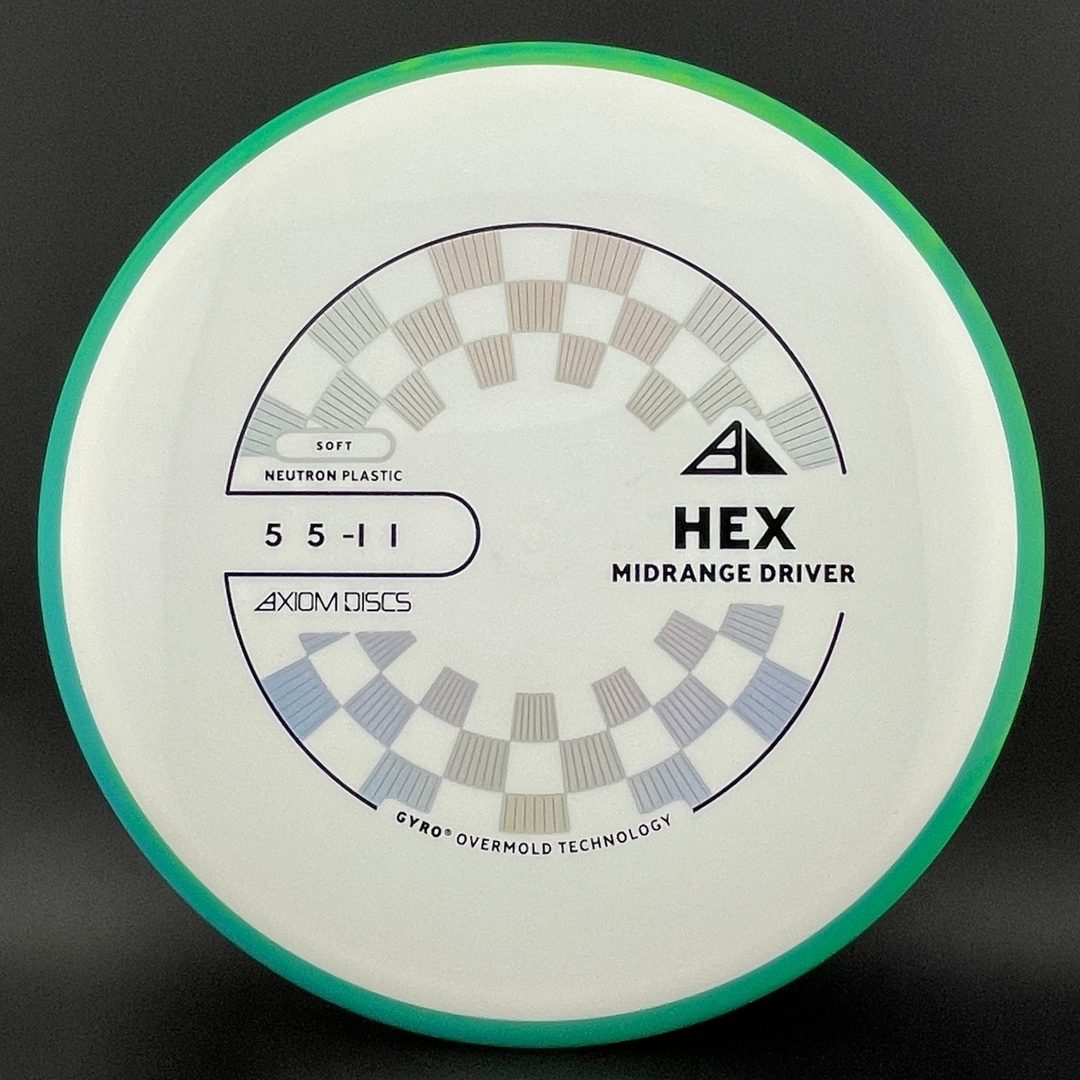 Soft Neutron Hex Disc Golf Midrange