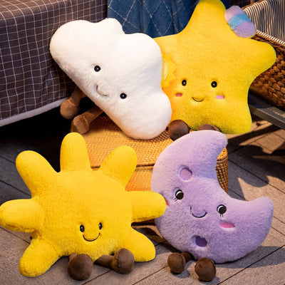 Amuseable Sun Small Pillow Stuffed Toy