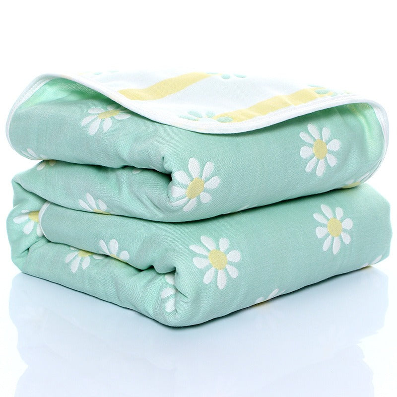 Manta de Recepción de Gasa de Seis Capas Premium para Bebés