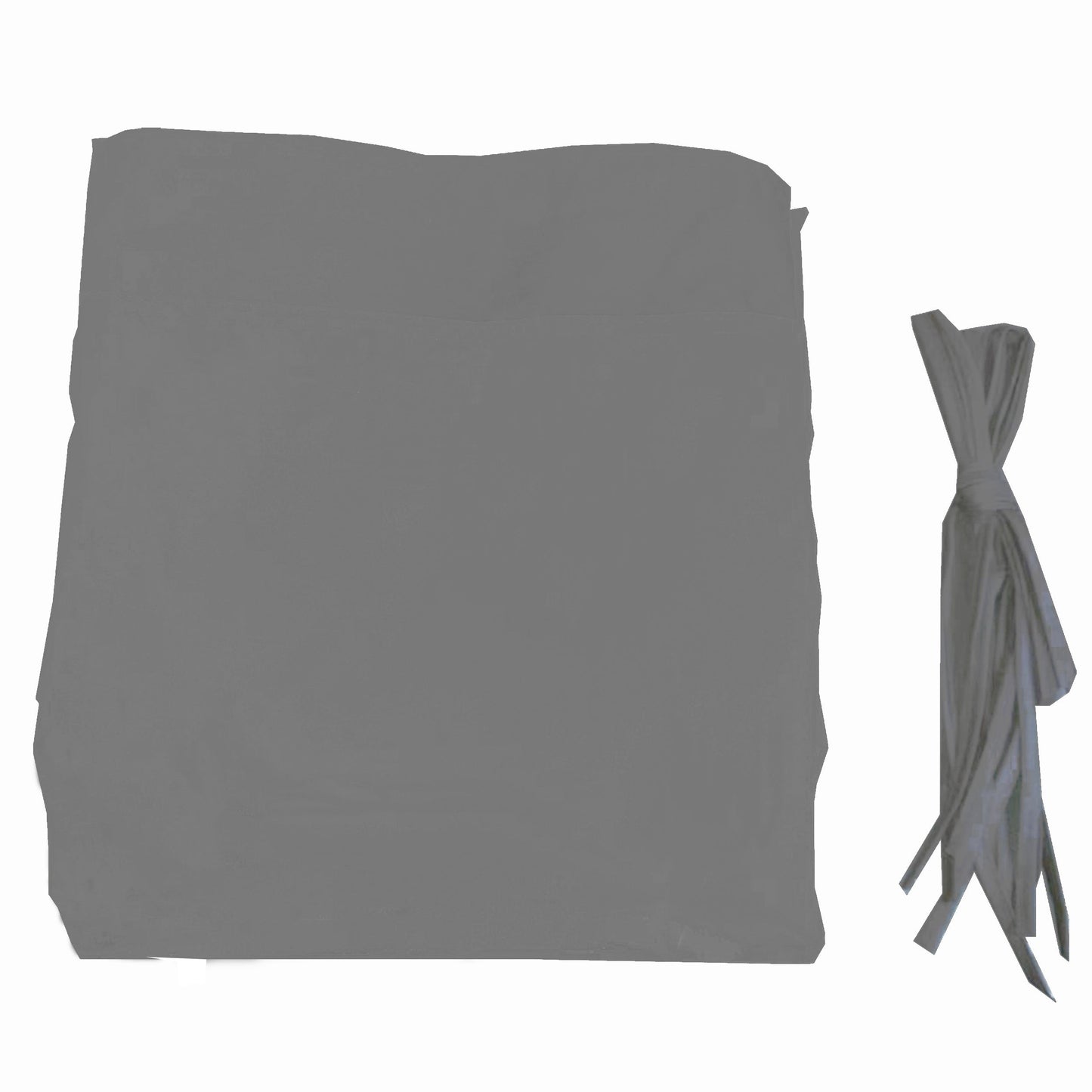 Universal Canopy Cover Replacement for 12x9 Ft Curved Pergola - Grey