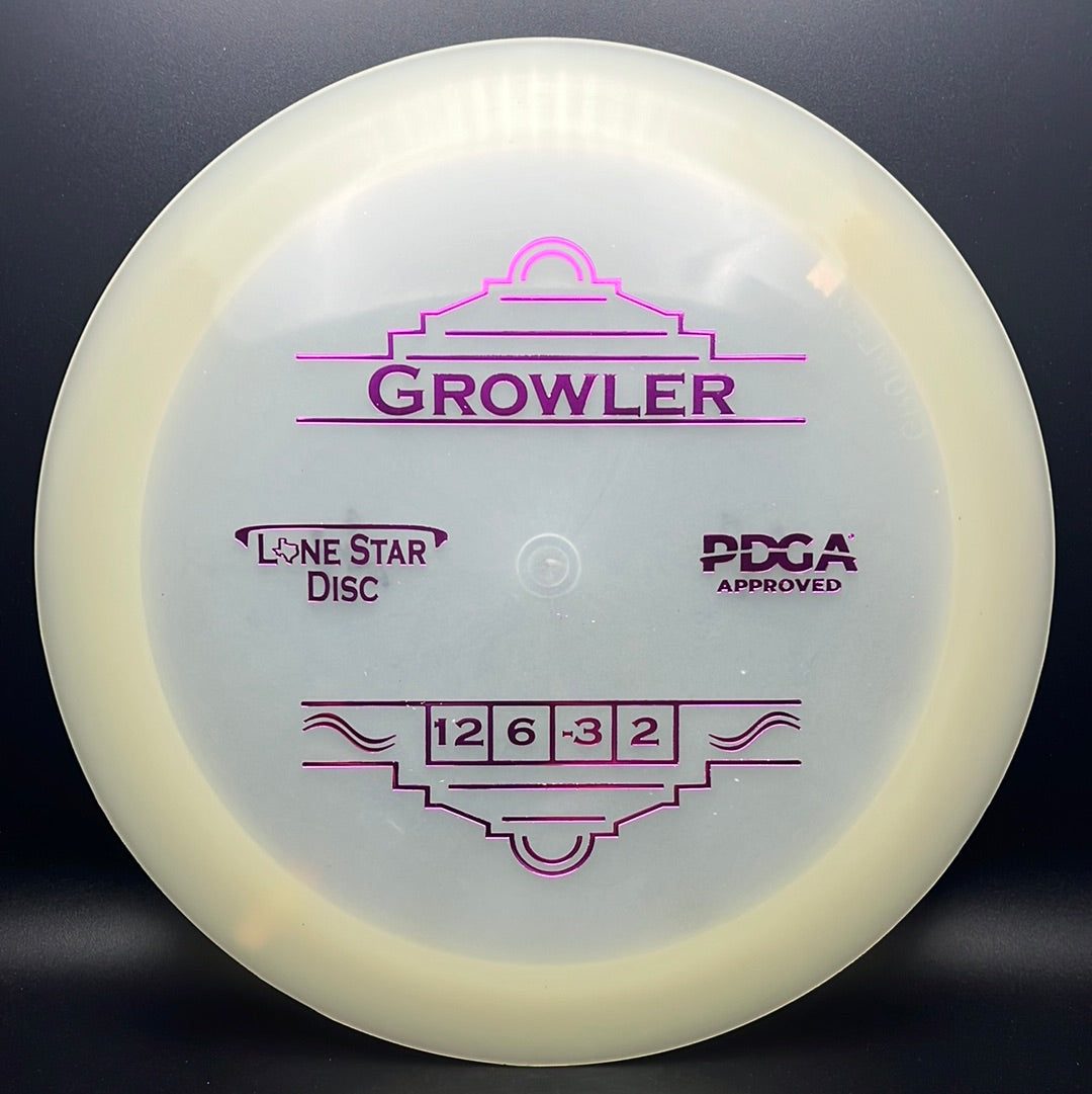 Lone Star Bravo Glow Growler Disc Golf Driver