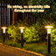 Solar Lawn Light With Dimmable LED - Korvel