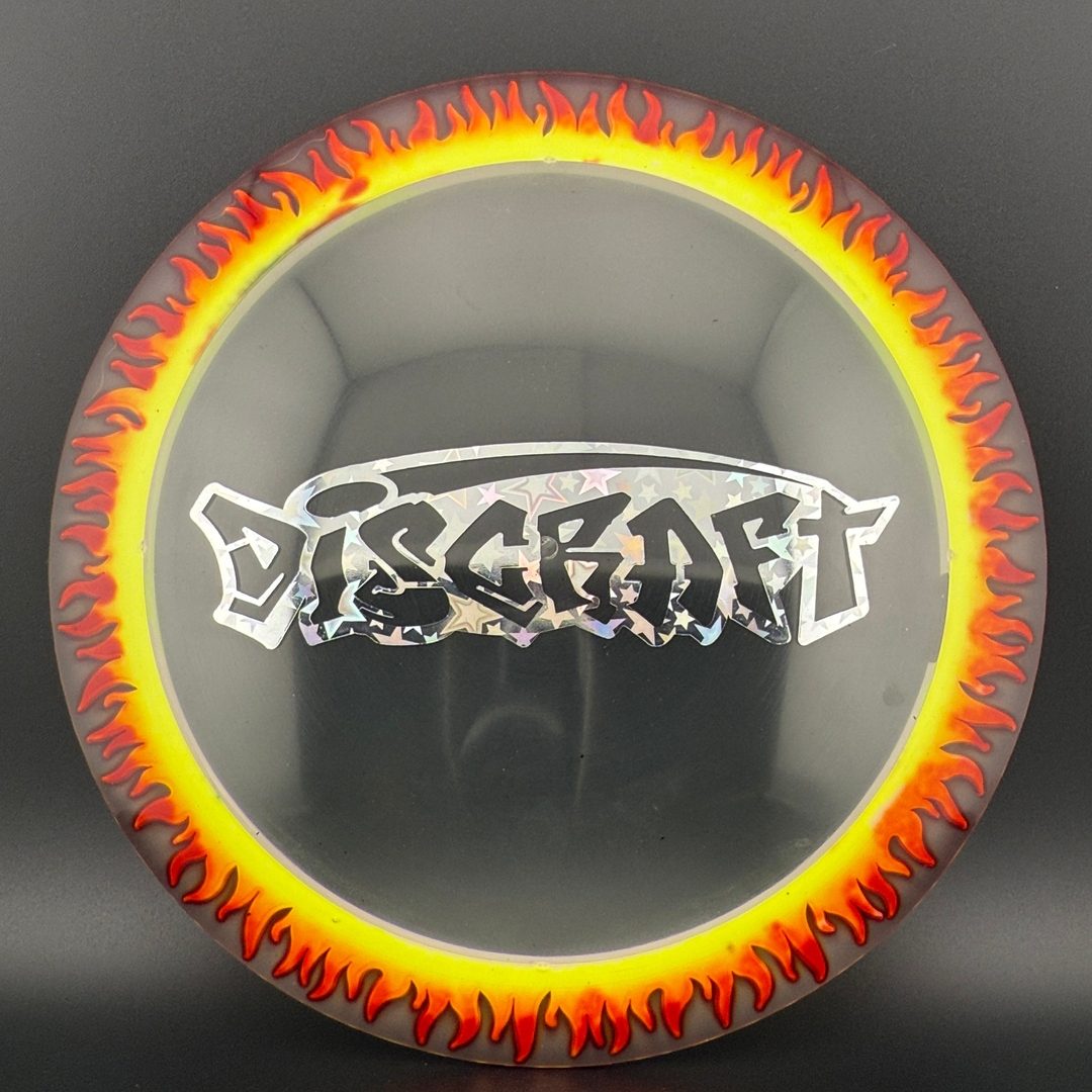 Fly Dye FuZed Scorch - Graffiti Bar Stamp Disc Golf Driver