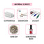 Teeth Gem Set, White Teeth Easy To Remove And Install Beautiful And Solid Gem Set - Korvel