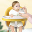 Chaise de salle à manger pour enfants à hauteur réglable pour un nettoyage facile