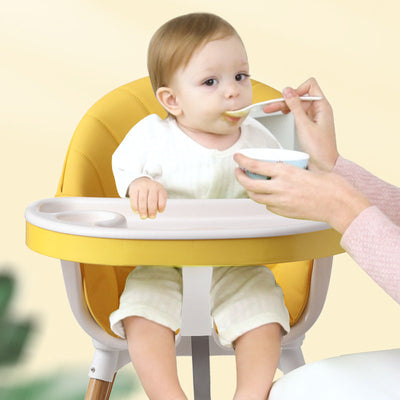Adjustable Height Children's Dining Chair for Easy Cleaning