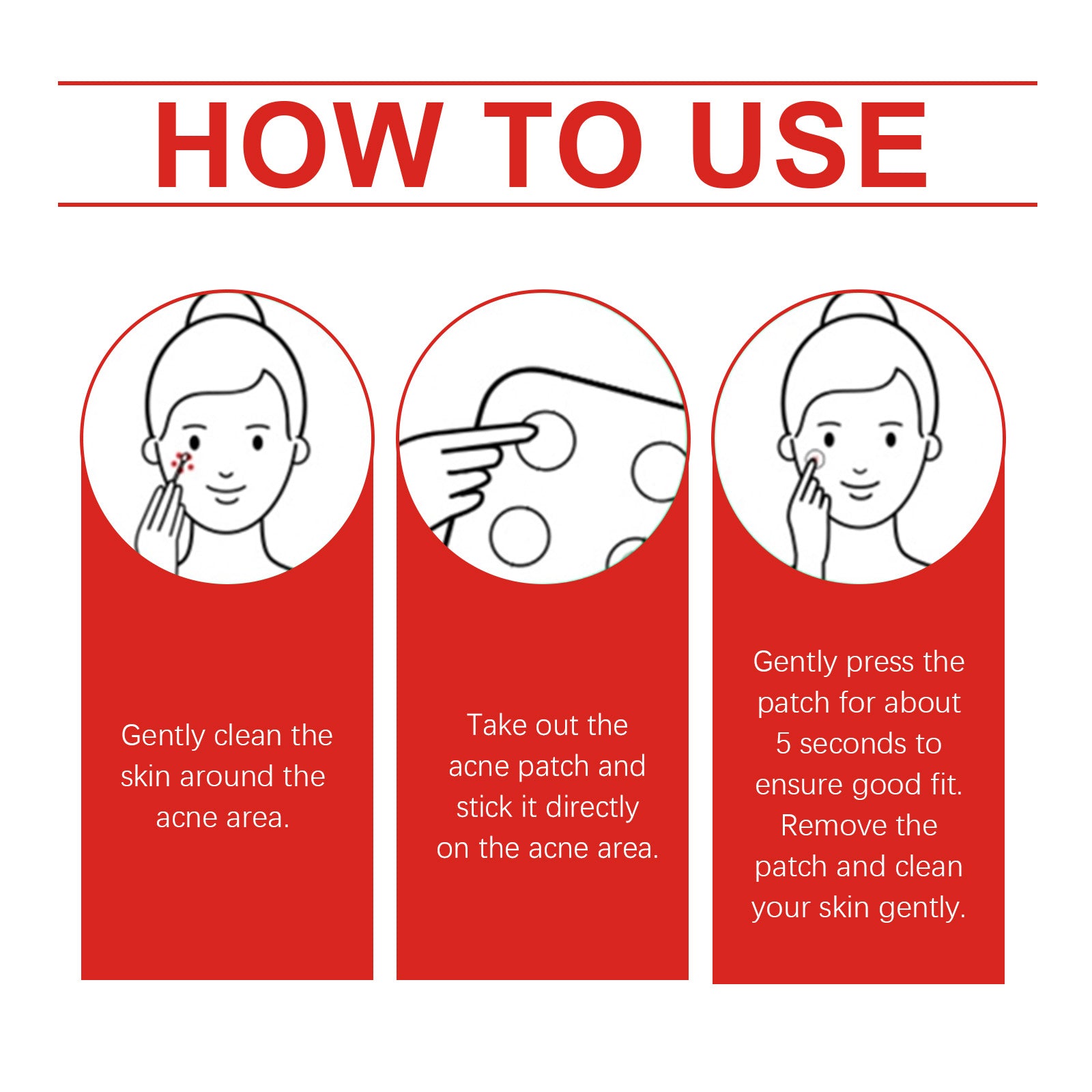 Morning And Evening Acne Covering Patch Facial Skin Acne Covering Relief Care Skin Acne Muscle - Korvel