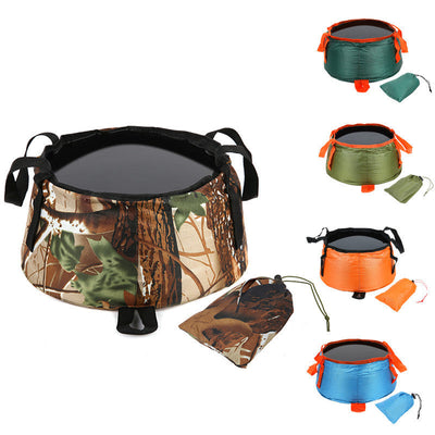 Portable Outdoor Folding Bucket - Large Capacity Water Tank