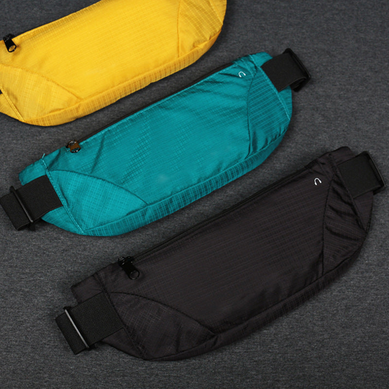 Sports waist bag, running phone waist bag, outdoor mountaineering tactical bag, invisible close fitting waterproof waist bag - Korvel